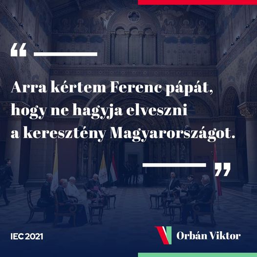 Orbán Viktor erre kérte  Ferenc pápát